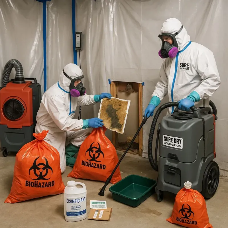 Contaminated Water Handling Protocols process in Union Springs, AL