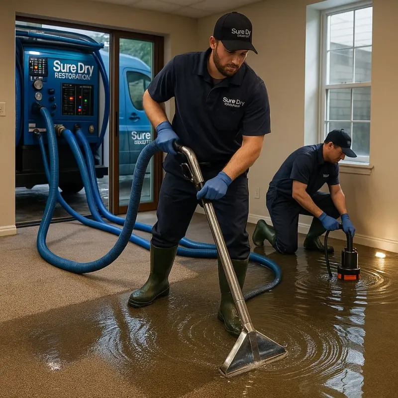 Water Extraction and Removal process in Union Springs, AL